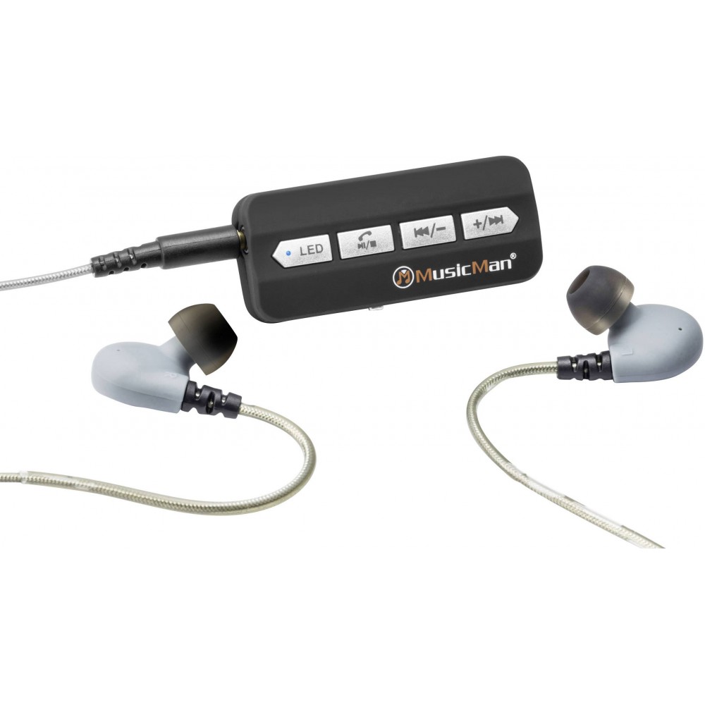 Bluetooth fejhallgató, In-Ear fülhallgató, headset, beépített FM rádióval  Technaxx Musicman BT-X24 > inShop webáruház