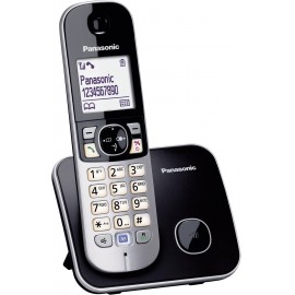 Panasonic KX-TG6811 vezeték nélküli analóg telefon kihangosító funkcióval, fekete/ezüst 3. kép