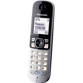 Panasonic KX-TG6811 vezeték nélküli analóg telefon kihangosító funkcióval, fekete/ezüst 4. kép