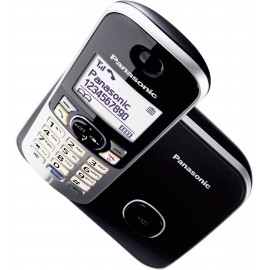 Panasonic KX-TG6811 vezeték nélküli analóg telefon kihangosító funkcióval, fekete/ezüst 6. kép