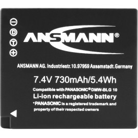 DMW-BLG10E Panasonic kamera akku 7,4V 730 mAh, Ansmann 2. kép