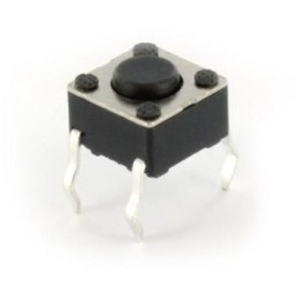 Nyomógomb 50mA 12V/DC 1,5mm, Tru Components