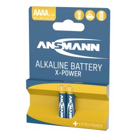 Speciális alkál mangán mini (AAAA) elem, Ansmann X-Power 1.5 V 2 db 5. kép