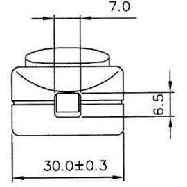 Zsinórkapcsoló, WS, R13-901 (1910001), Tru Components 1587934 3. kép