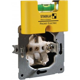 Stabila mágneses zsebvízmérték, mini vízmérték 7 cm-es 1 mm/m Stabila POCKET ELECTRIC 17775 3. kép