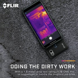 Hőkamera Apple iOS készülékekhez -20-tól +400 °C-ig 160 x 120 Pixel 8.7 Hz FLIR ONE PRO 435-0006-03- 8. kép