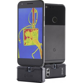 Hőkamera Android készülékekhez micro USB csatlakozóval -20-tól +400 °C 160 x 120 Pixel 8.7 Hz FLIR O 7. kép