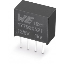 DC/DC feszültségváltó, nyák Würth Elektronik 12 V 5 V 0.2 A 1 W Kimenetek száma: 1 x