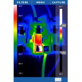 Seek Thermal RevealPRO FF Hőkamera -40 ... +330 °C 320 x 240 pixel 15 Hz Beépett LED-es lámpa 9. kép