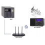 Asztali internet rádió, Bluetooth, AUX, WLAN, DLNA-ra alkalmas, fekete, Renkforce RF-IR-MONO1 17. bélyegkép