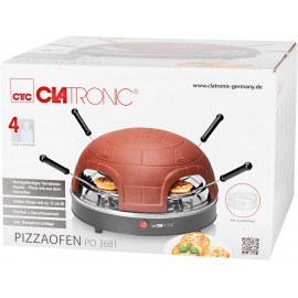 Elektromos pizzasütő, Clatronic PO 3681 3. kép