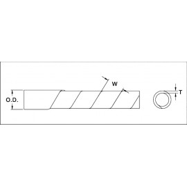 Spirál kábelvédő 12 - 35 mm, színtelen, TRU COMPONENTS TC-KSP15203 méteráru 2. kép