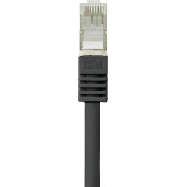 Hálózati kábel RJ45 CAT 5e F/UTP 1 m, fekete, törégátlóval, Renkforce 4. kép