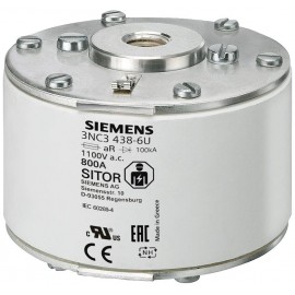 Siemens 3NC32376U Biztosíték betét Biztosíték méret = 3 710 A 690 V