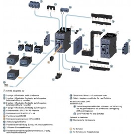 Védő 1 db 3RT2037-3AF06 Siemens 3 záró 690 V/AC 6. kép