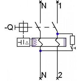 Siemens 5SV36148KL FI védőkapcsoló 40 A 0.3 A 230 V 2. kép