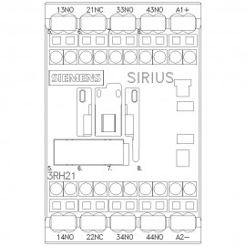 Segédvédelem 1 db 3RH2131-2BF40 Siemens 5. kép