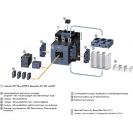 Védő 1 db 3RT1466-6AR36 Siemens 3 záró 6. kép