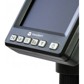 Digitális mikroszkópkamera kijelzővel, 5 Mpx, 500x, Toolcraft DigiMicro Lab5.0 9. kép