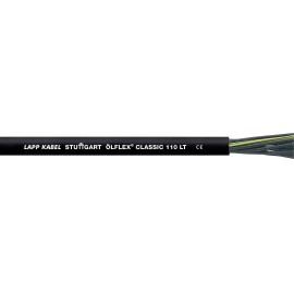 LAPP ÖLFLEX® CLASSIC 110 LT Vezérlő vezeték 2 x 0.75 mm² Fekete 1120730/100 100 m