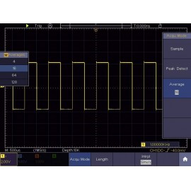 VOLTCRAFT DSO-6084F Digitális oszcilloszkóp 80 MHz 4 csatornás 1 GSa/mp 40000 kpts 8 bit Digitális m 10. kép