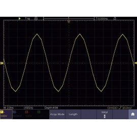 VOLTCRAFT DSO-6104F Digitális oszcilloszkóp 100 MHz 4 csatornás 1 GSa/mp 40000 kpts 8 bit Digitális  6. kép