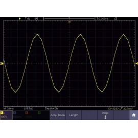 VOLTCRAFT DSO-6204E Digitális oszcilloszkóp 200 MHz 4 csatornás 1 GSa/mp 40000 kpts 8 bit Digitális  5. kép