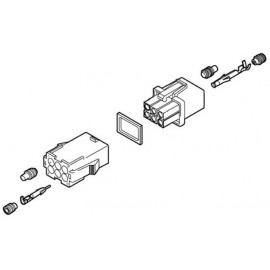 TE Connectivity Krimpelős kontaktus Mini-Universal-MATE-N-LOK Pólusok száma 1 770988-1 1 db 2. kép