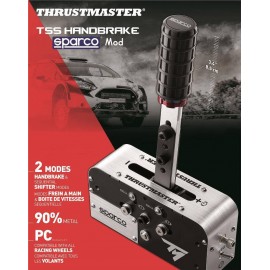 Thrustmaster Kézifék USB PC Fekete, Króm 2. kép