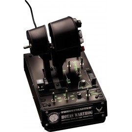 Thrustmaster Hotas Warthog Dual Throttle Repülésszimulátor kontroller USB PC Fekete 2. kép