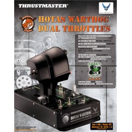 Thrustmaster Hotas Warthog Dual Throttle Repülésszimulátor kontroller USB PC Fekete 5. kép