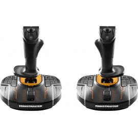 Thrustmaster T.16000M Space Sim Duo Stick Repülésszimulátor joystick PC Fekete, Narancs 2. kép