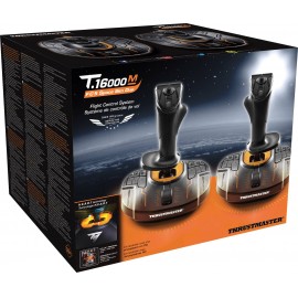 Thrustmaster T.16000M Space Sim Duo Stick Repülésszimulátor joystick PC Fekete, Narancs 5. kép