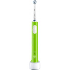 Elektromos gyermek fogkefe Oral-B Junior green Forgó/oszcilláló Zöld, Fehér