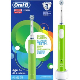 Elektromos gyermek fogkefe Oral-B Junior green Forgó/oszcilláló Zöld, Fehér 2. kép