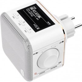 Hama DR40BT-PlugIn N/A AUX, Bluetooth® Fehér 3. kép