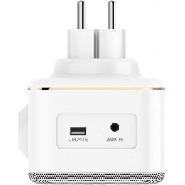 Hama DR40BT-PlugIn N/A AUX, Bluetooth® Fehér 4. kép