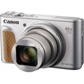 Canon PowerShot SX740 HS Digitális kamera 20.3 MPix Optikai zoom: 40 x Ezüst 4k videó, Bluetooth, Fo 10. kép