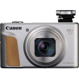 Canon PowerShot SX740 HS Digitális kamera 20.3 MPix Optikai zoom: 40 x Ezüst 4k videó, Bluetooth, Fo 2. kép