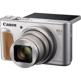 Canon PowerShot SX740 HS Digitális kamera 20.3 MPix Optikai zoom: 40 x Ezüst 4k videó, Bluetooth, Fo 5. kép