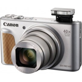 Canon PowerShot SX740 HS Digitális kamera 20.3 MPix Optikai zoom: 40 x Ezüst 4k videó, Bluetooth, Fo 9. kép