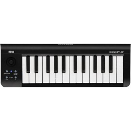 KORG microKEY2 Air 25 MIDI keyboard Fekete Mini gombok