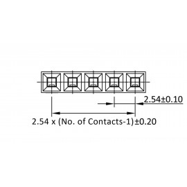 econ connect Hüvelyház panel Pólusok száma 2 Raszterméret: 2.54 mm CG2 1 db Bulk 6. kép