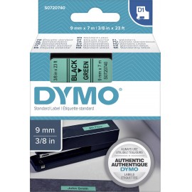 DYMO feliratozószalag D1, 9mm, zöld/fekete, S0720740