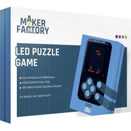 MAKERFACTORY LED Puzzle Game Retro videójáték 14 éves kortól 2. kép