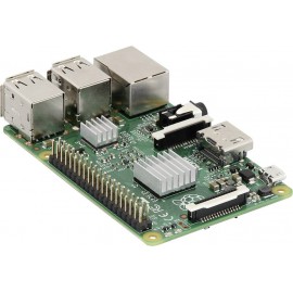 Hűtőborda készlet RB-heatsink Alkalmas: Raspberry Pi, Banana Pi Ezüst 2. kép