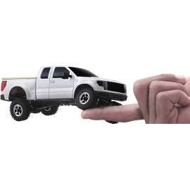 Amewi Pickup Scaler Brushed 1:35 RC modellautó Elektro Terepjáró 4WD építőkészlet 3. kép