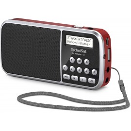 TechniSat Techniradio RDR N/A AUX, USB Zseblámpa Fekete, Piros 2. kép