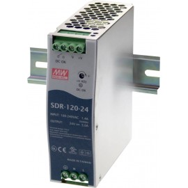 Kalapsín tápegység 48 V/DC 2.5 A 120 W 1x, Mean Well SDR-120-48 2. kép