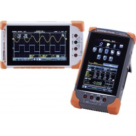 Kézi oszcilloszkóp (scope-meter) GW Instek GDS-307 70 MHz 2 csatornás 1 GSa/mp 5 Mpts Kalibrált Gyár 2. kép